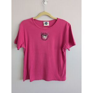 Y2K Betty Boop Universal Studios Tshirt Diamonds Are A Girl's Best Friend Large